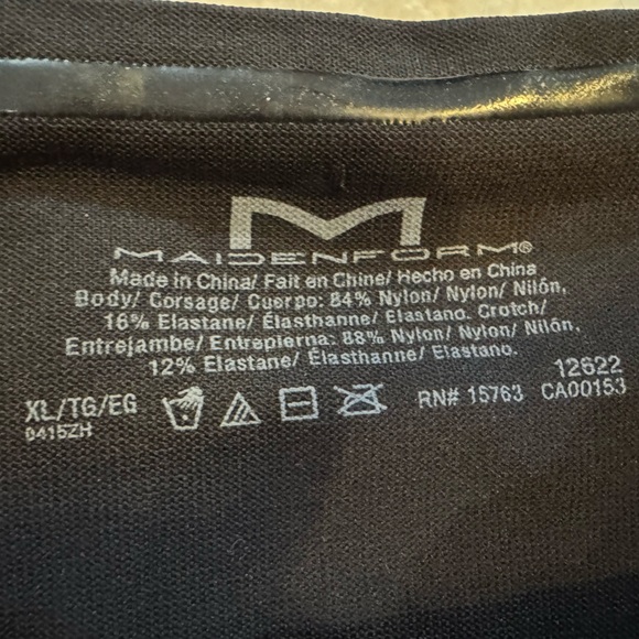 Maidenform Shapewear, high waist, shorts, size XL - Picture 2 of 3